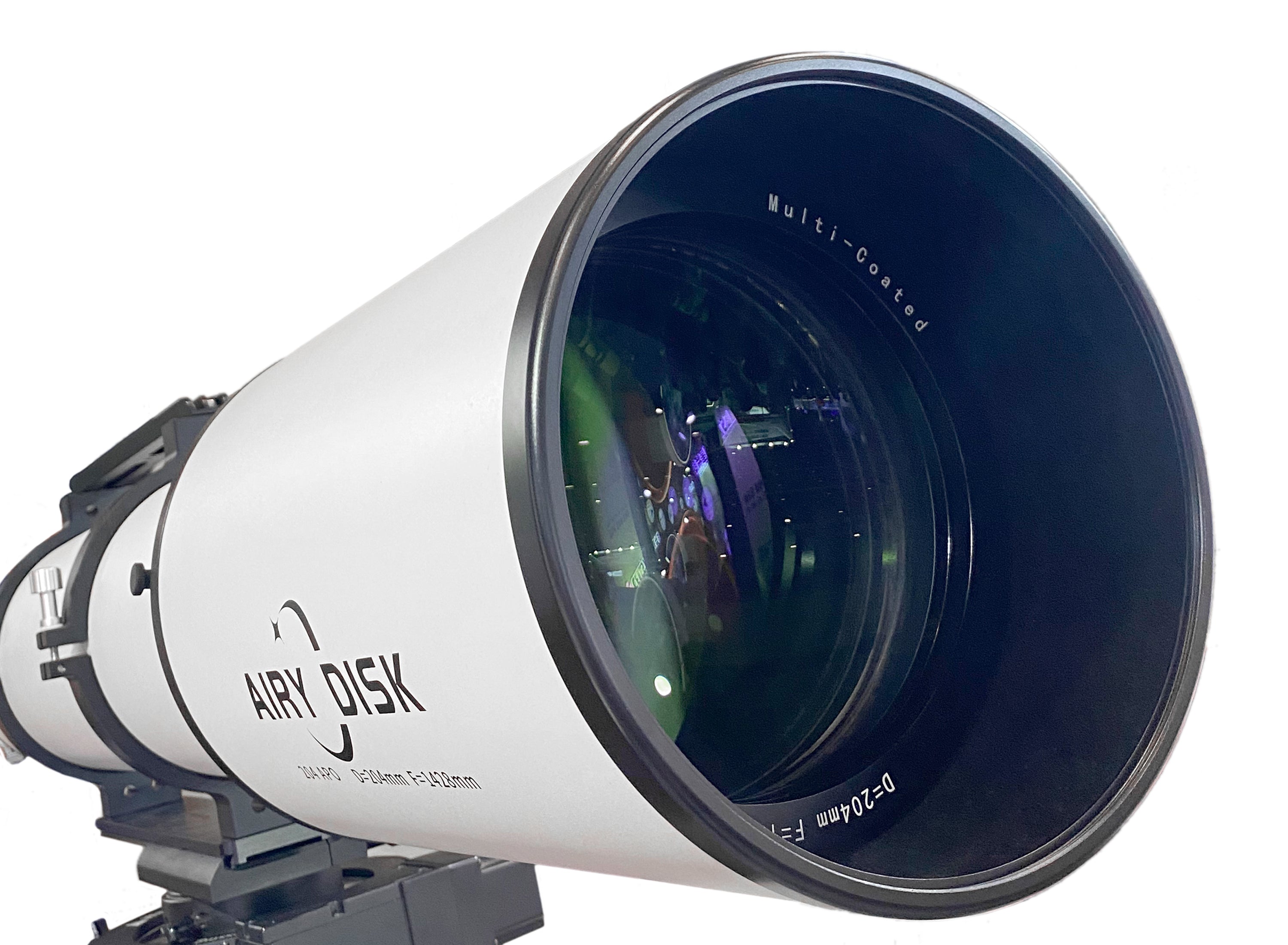 Airy Disk APO 204mm f/7 Triplet ED FK61 Apochromatic Refractor APO